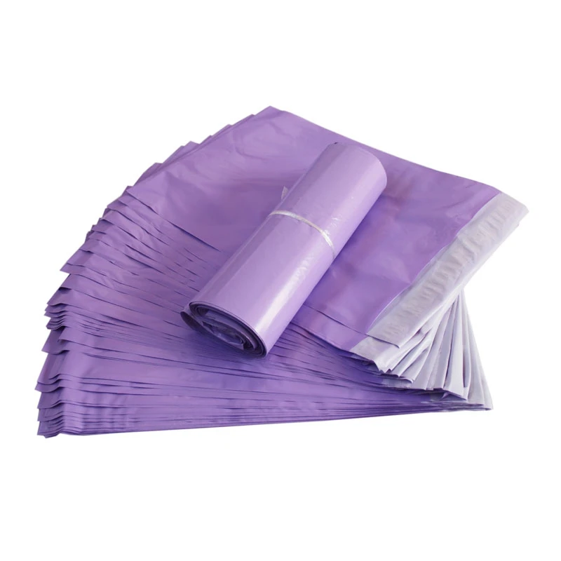 50pcs New Purple Courier Packaging Bags Envelope Shipping Supplies Package Plastic Self-Adhesive Mailing Bag Poly Mailers
