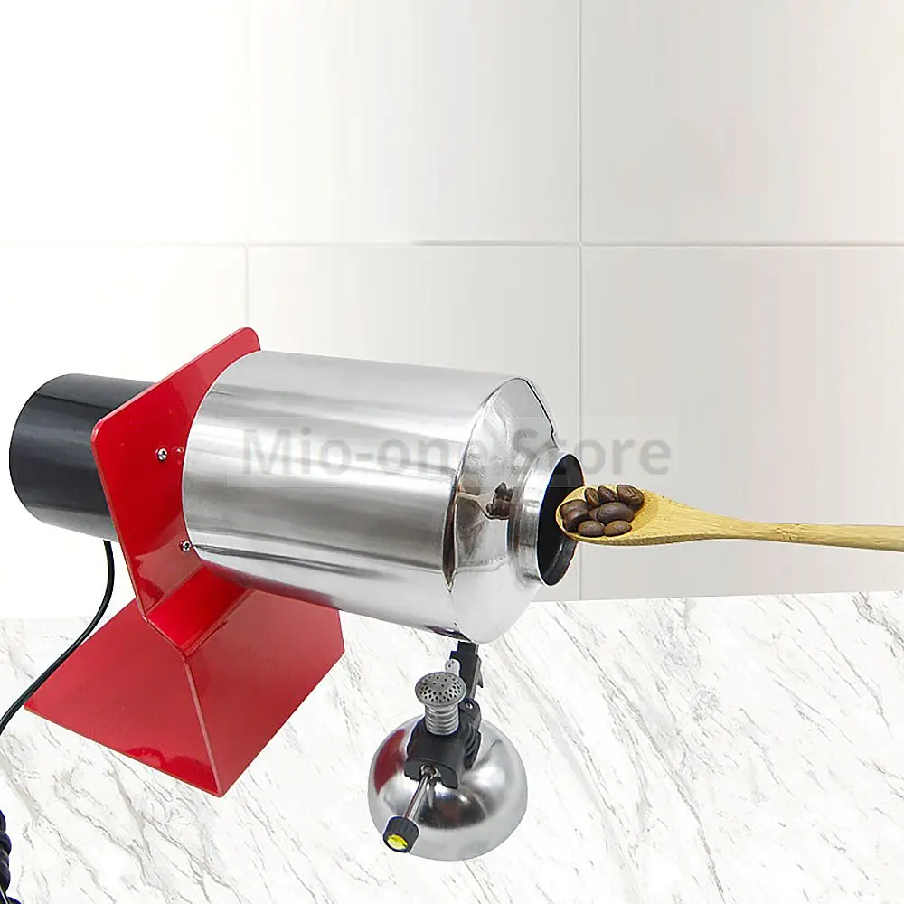 Газовое нагревание Кофе Жаровня 304 нержавеющая сталь жаровня Плита Топ бытовой