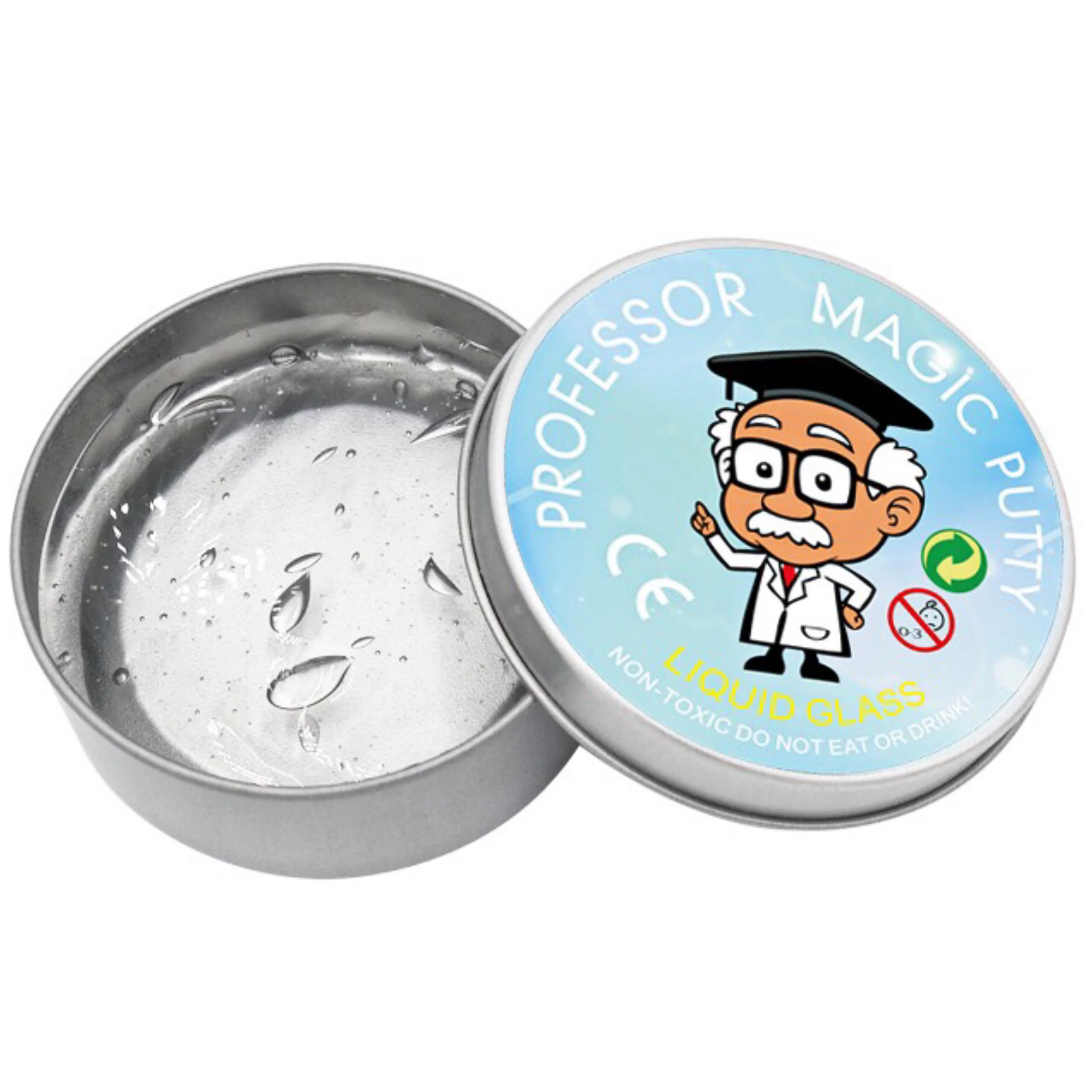 Прозрачный слайм игрушки Кристальный клей для пушистой шпатлевки светлая