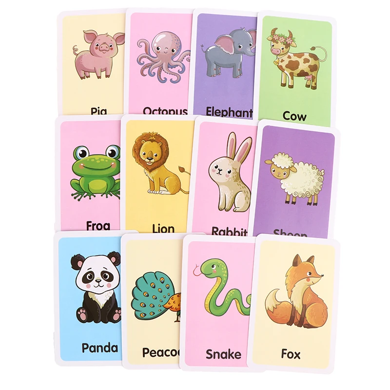 Детские флэш-карты детские Обучающие игрушки подходящая игра мультяшный