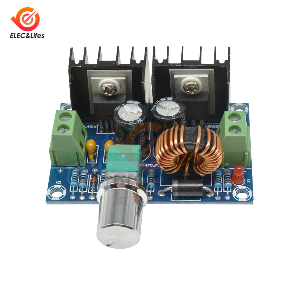 Максимальный понижающий преобразователь 8A 200 Вт модуль питания XL4016 PWM