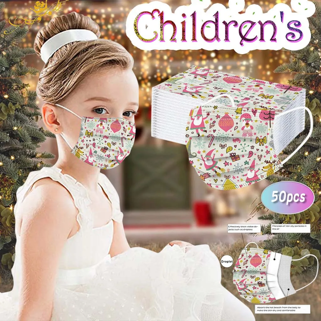 Детский трехслойный нетканый дышащий материал massk для улицы Пыленепроницаемая