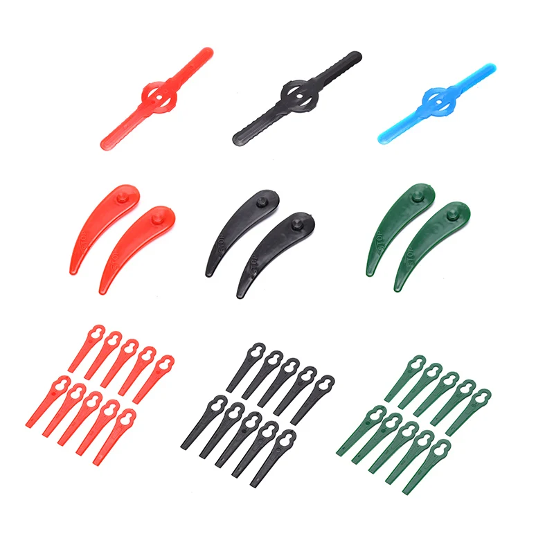 

Plastic Mower Cutting Blades Grass Trimmer Blades Mower Garden Accessories