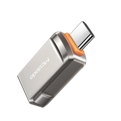 Адаптер для передачи данных Mcdodo с USB 3,0 на USB C OTG для Xiaomi Huawei P40 Pro Tablet Converter Data SD Card U Disk для MacBook Air Adapter