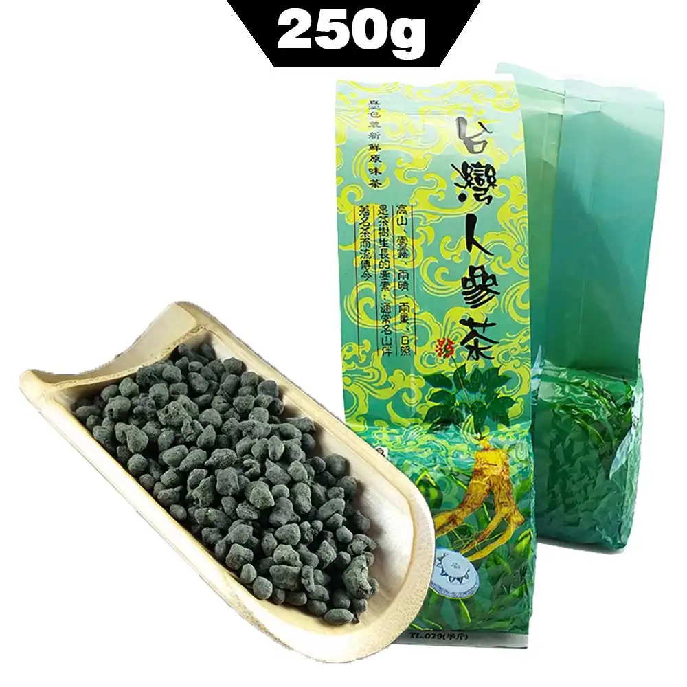 

Женьшень Улун соответствующий основным требованиям директив ЕС Тайвань Женьшень Чай для похудения и здоровья 250 г/пакет упаковка