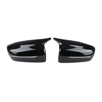 1 pair for bmw 3 series 5 series g20 g30 17 21 rear view side mirror cover case trim abs style car rearview mirror cover