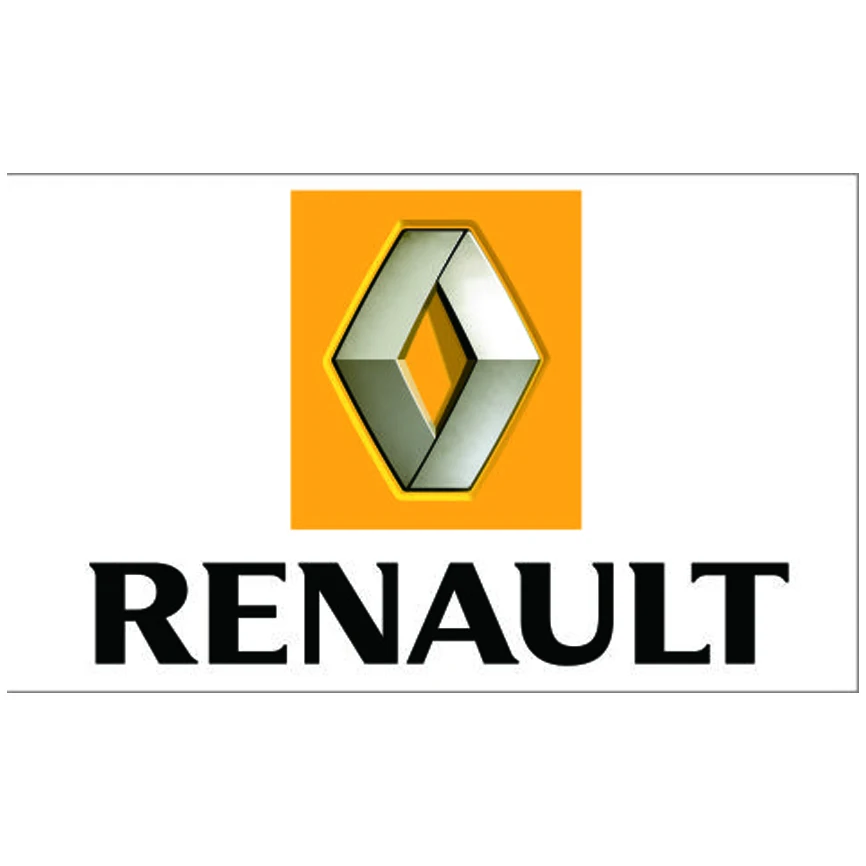 90x150 см Автомобильный флаг Renault Banner 3 фута x 5 футов полиэстер|Флаги баннеры и