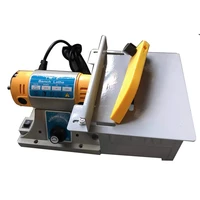 300w multifunctional table grinder jade carving machine small cutting machine table saw beeswax polishing table