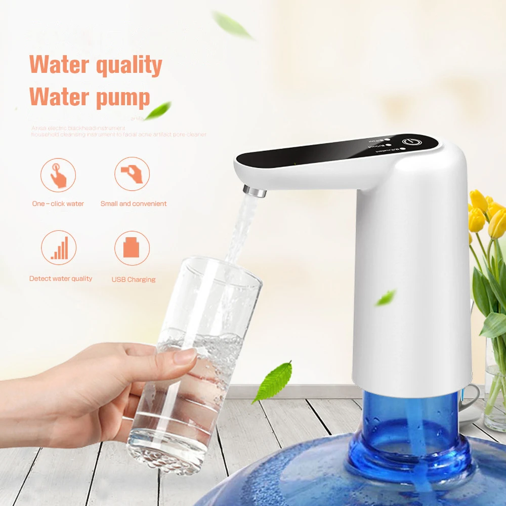 

Electric Water Dispenser Portable USB Charge Smart Gallon Pump Drinking Cooler
