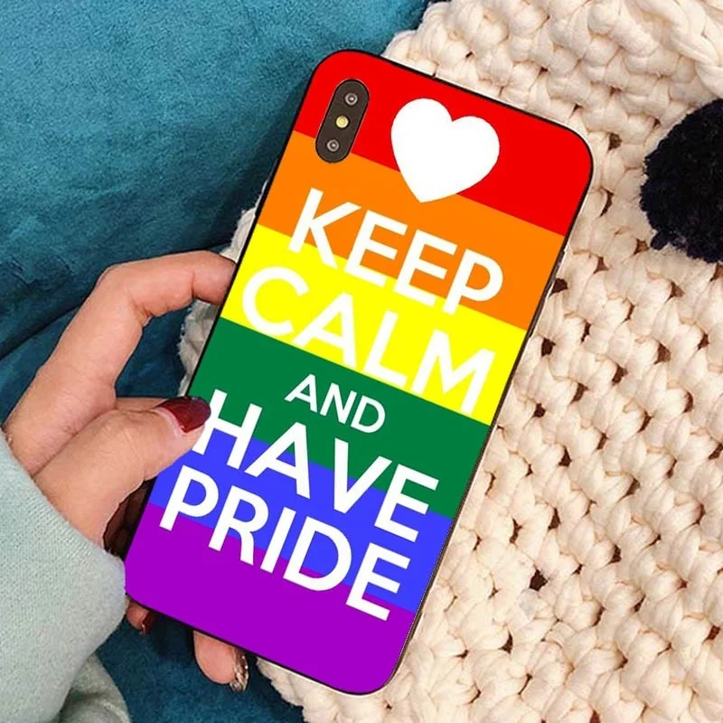 Чехол для телефона Rianbow с рисунком iPhone 6 S Plus 7 8 X XS Max XR чехлы Samsung Galaxy S6 S7 S8 S9 S1 |
