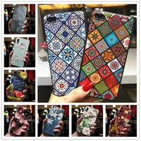 for lg g8s thinq case 3d relief flower emboss phone case for lg k40s k50s g7 g8 thinq q70 k20 k30 2019 cover for lg v50 thinq