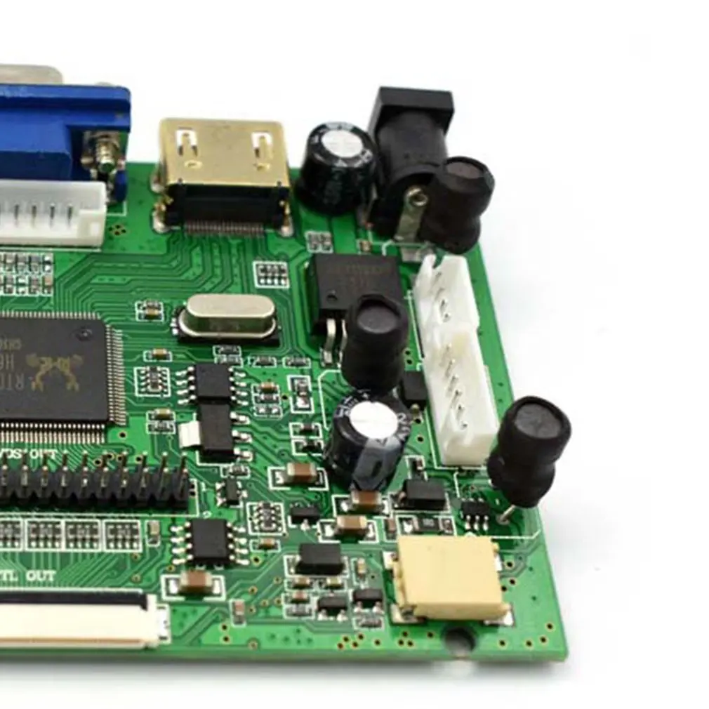 HDMI VGA 2AV LVDS ACC TTL жк дисплей Контроллер 50pin плата комплект для 7 8 9 дюймов ЖК монитор