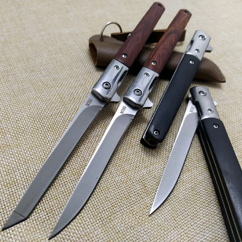 

Складной нож 9,12 дюйма, тактический нож для выживания, M390, карманные ножи со стальным лезвием для кемпинга, походов, охоты, самообороны, EDC инс...