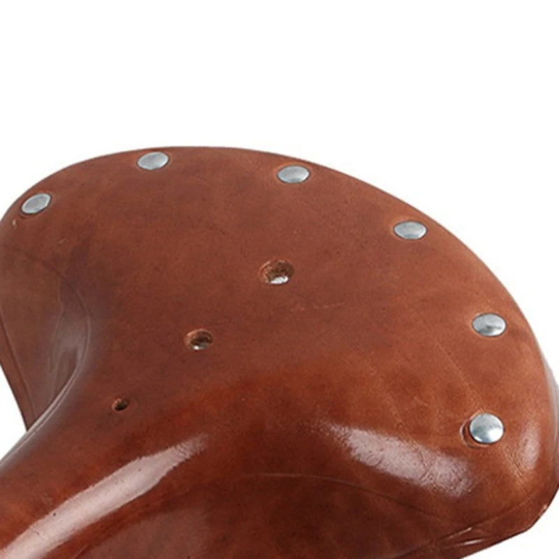 

Retro Vintage Leather Bicycle Saddle Seat Comfortable Cushion MTB Bike Sport Pad Seat for Bicycle Cycling