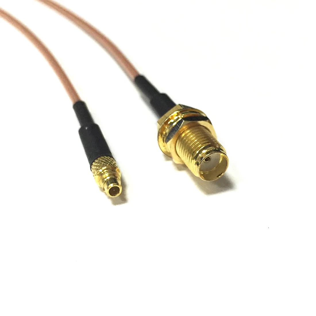 SMA Гнездовой гаечный переключатель MMCX Мужской кабель Pigtail RG178 15 см 6 дюймовый