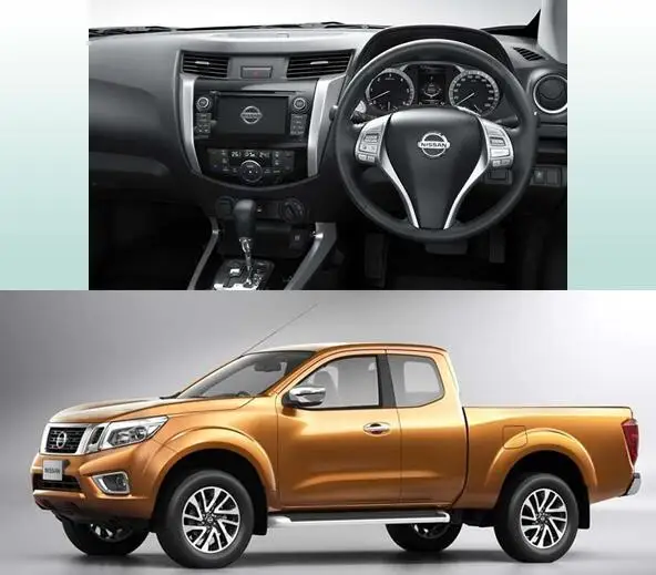 Автомобильная Мода 2 Din Радио Аудио Панель рамка набор для Nissan Navara 2015 2016 2017|dash kit|car