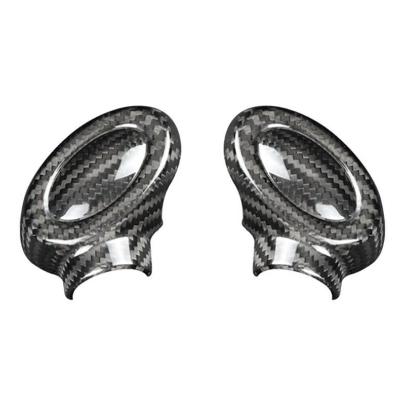 

Углеродного волокна ручка переключения рулевого механизма автомобиля крышки для MINI COOPER F54 F55 F56 F57 F60