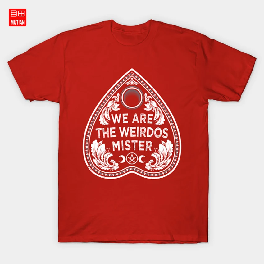 We Are The Weirdos - Goth футболка с ведьмой Культовая доска для Хэллоуина Wicca Ouija языческие