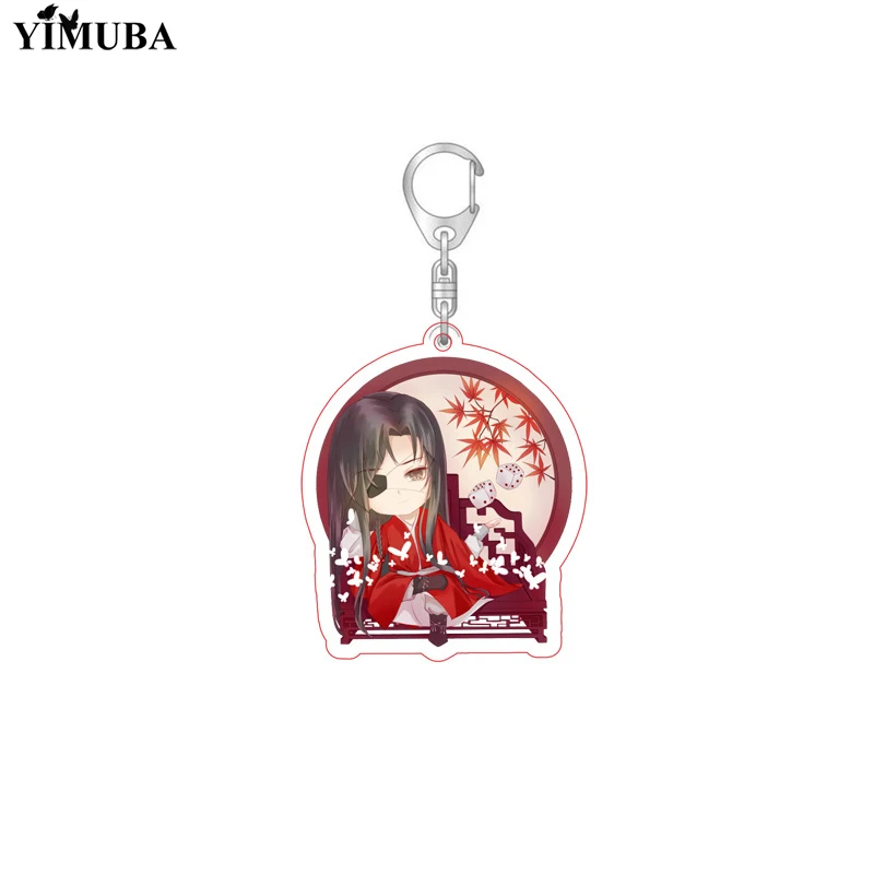 Брелок Аниме Tian Guan Ci Fu Q Version Xie Lian Hua Cheng фигурки для косплея фотография акриловая