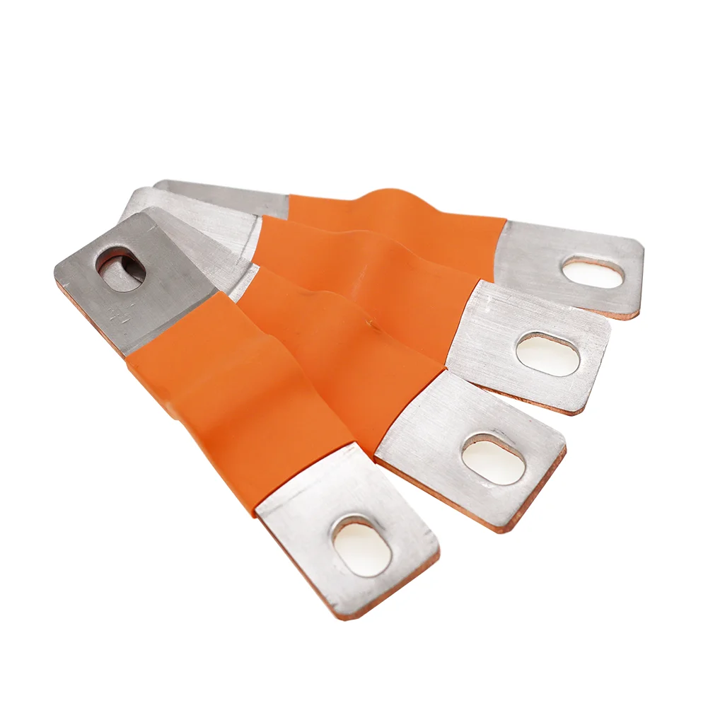 

LiFePO4 Lithium Battery Flexible Busbar Posts Straps Clips Contacts Tabs Connecting Bars For 280AH 320Ah 300A Battery Cell Bus