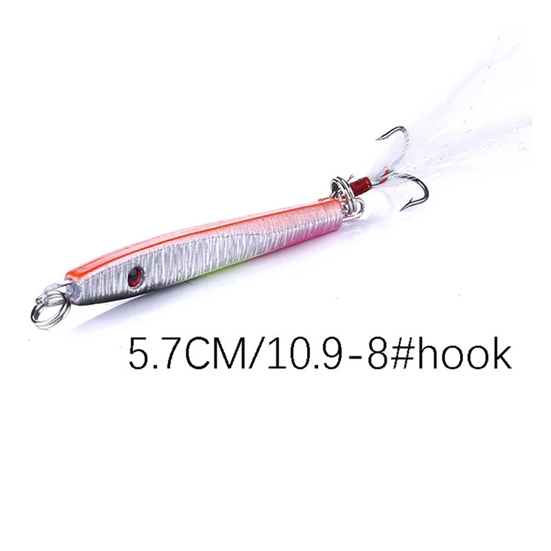 

10pcs/set Fishing Lures Reusable Casting Jig Lure Fishing Hard Bait Isca Artificiais Pesca Sea Wobbler Swimming Baits