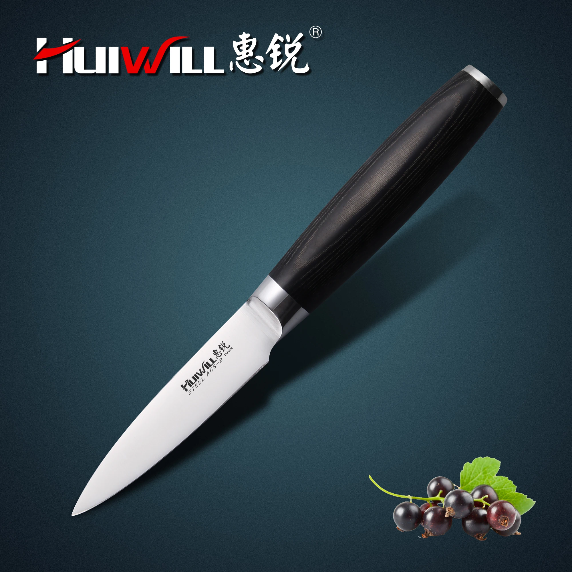 2021 Новинка! Huiwill 3 5 &quotяпонский AUS 8 нержавеющая сталь кухонные ножи нож для очистки