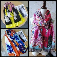 2021 luxury spanish tooth desigual ladies fashion scarf spring and autumn embroidery lace flower decoration scarf