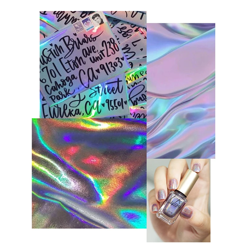 Nail Polish Fashion Silver Transparent Purple Gold Color 6ML Long-Lasting Girl Cute Artfafa | Красота и здоровье