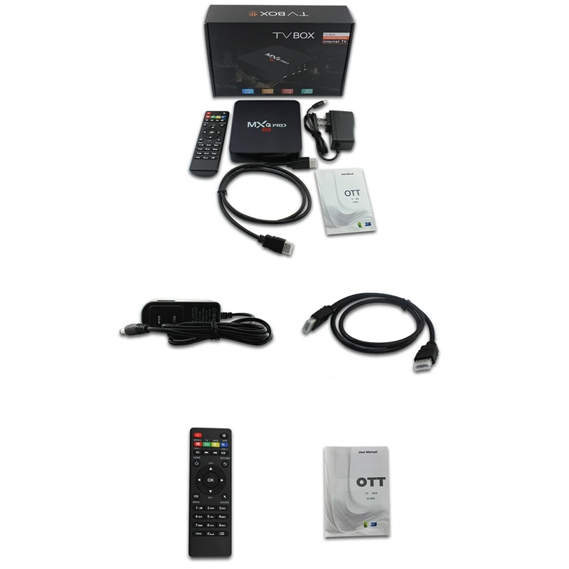 

New MXQ Pro 4k TV Box Android 7.1 Amlogic S905W 9.0 2G16G HD 3D 2.4G WiFi Brasil Google Play Youtub Media Player Set Top Box