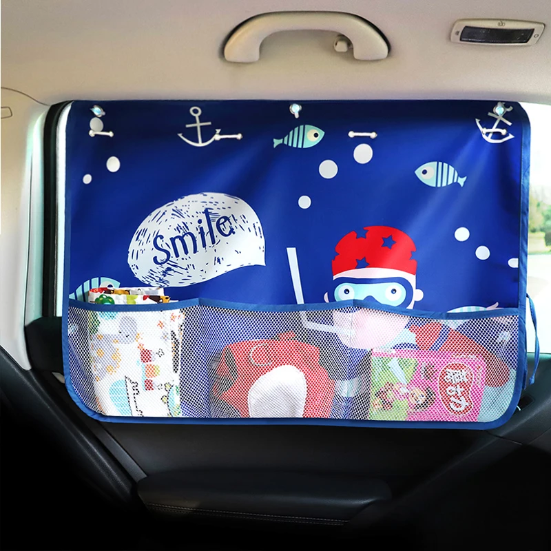 Автомобильные шторы в мультяшном стиле автомобильные жалюзи на заднее окно