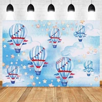wallpaper backdrop photography party hot air balloons banner photo studio photo backgrounds newborn baby shower photophone props