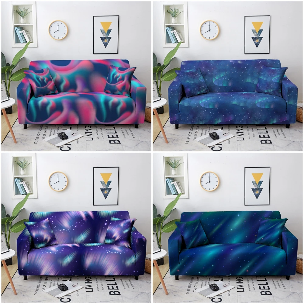 

Красивый эластичный чехол для дивана с изображением звездного неба, эластичный чехол для дивана в гостиную, чехол для дивана, кресла, 1-4 мест...