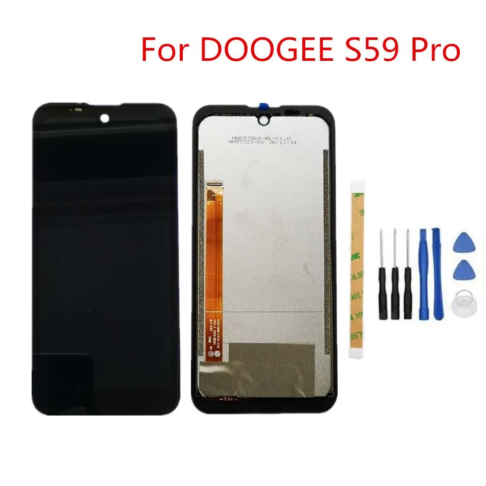 Инструменты + новый оригинальный ЖК-дисплей для телефона DOOGEE S59 Pro 5,7 дюйма IP68/IP69K сборка + сенсорный экран дигитайзер Ремонт панель Стекло Инструменты + новый оригинальный ЖК-дисплей для телефона DOOGEE S59 Pro 5,7 дюйма IP68/IP69K сборка + сенсорный экран дигитайзер Ремонт панель Стекло