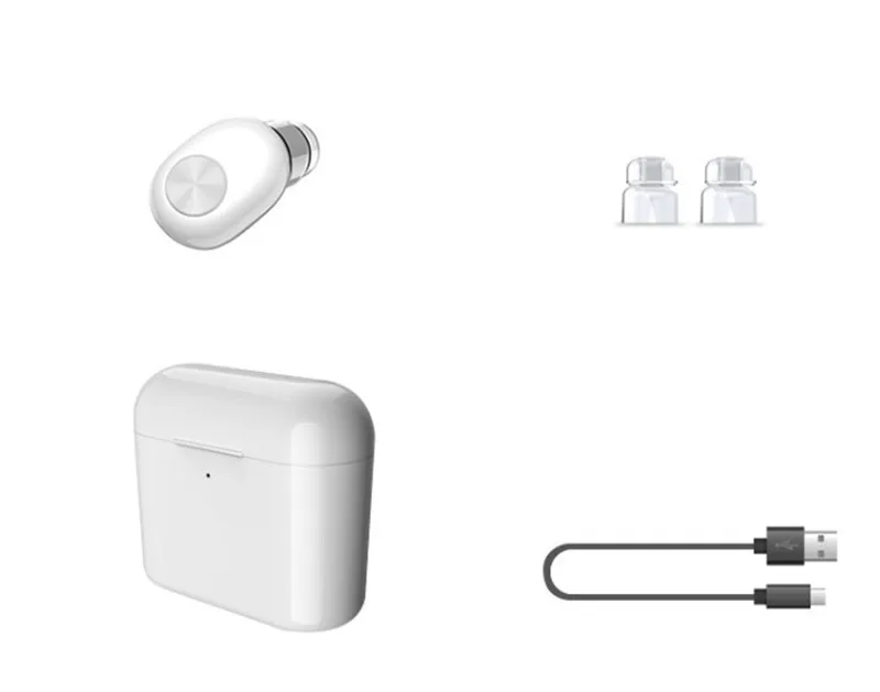 Bluetooth 4,2 Спортивные Беспроводные наушники HiFi гарнитура Mini True - Цвет: 300mah