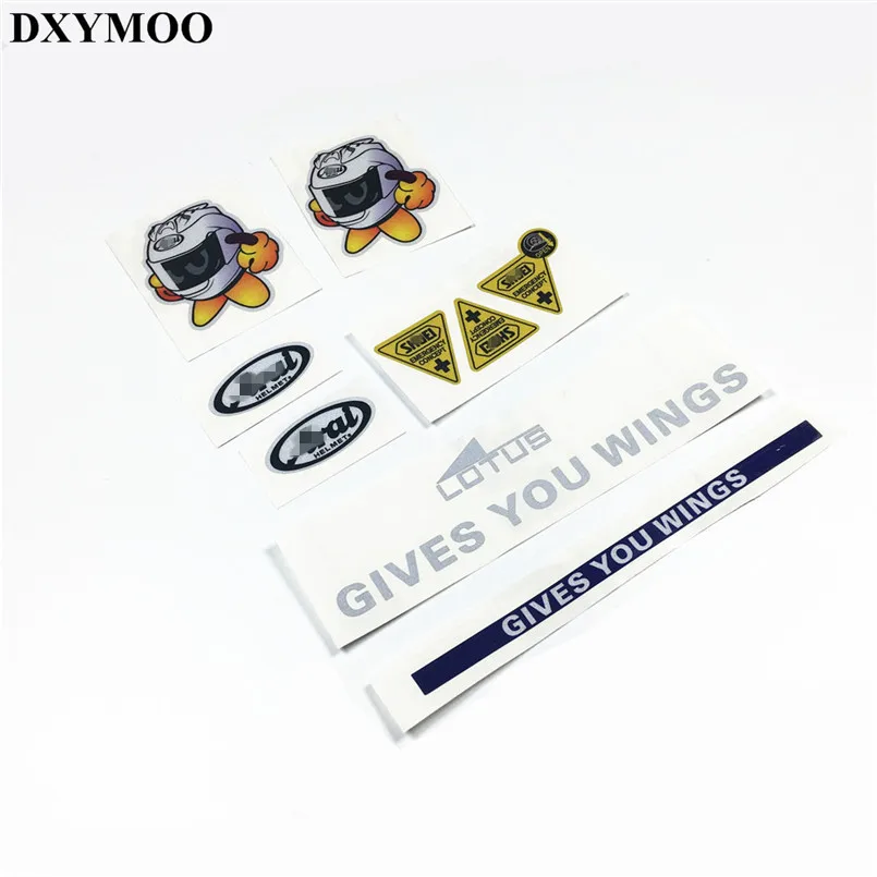 Автомобильная наклейка дарим вам крылья s образный козырек для моторного шлема