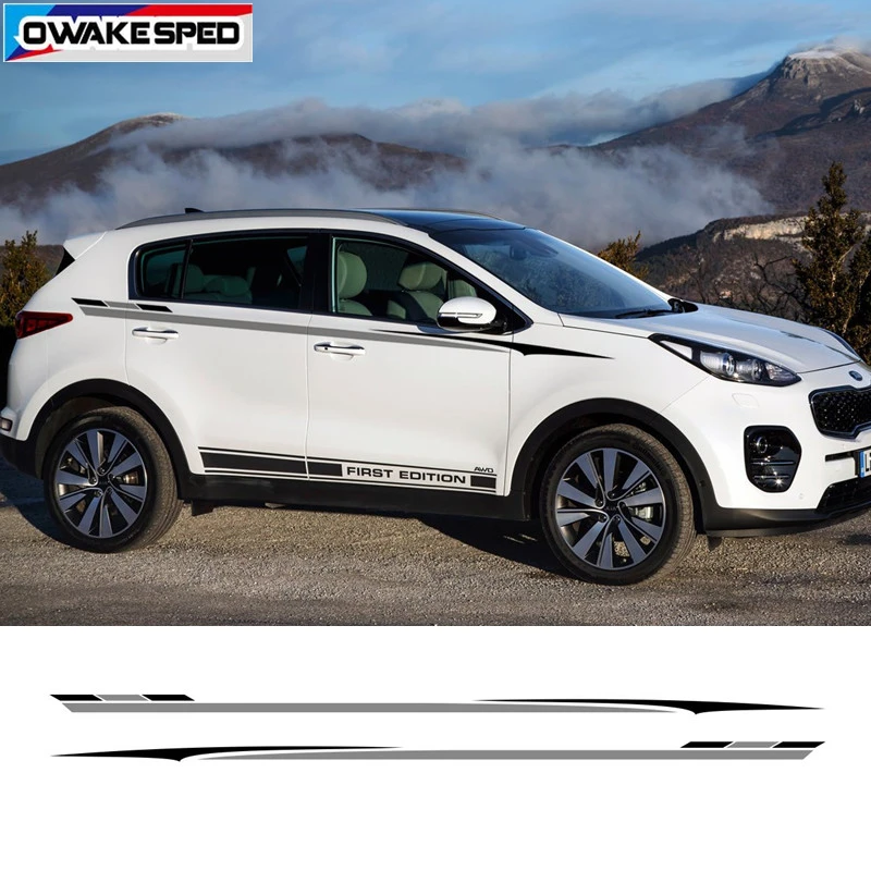 Гоночные спортивные поясные полосы автомобильный Стайлинг индивидуальная