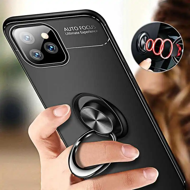 

Fashion Ring Holder Soft Case For Xiaomi Redmi K40 Pro Plus Ultra K30S K30 Zoom K20 10X 5G 9 Prime Power 9a 9c Phone Case Cover