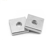 carbon steel thin square nut m10 quadrilateral block gb39 compatible with prusa mk3