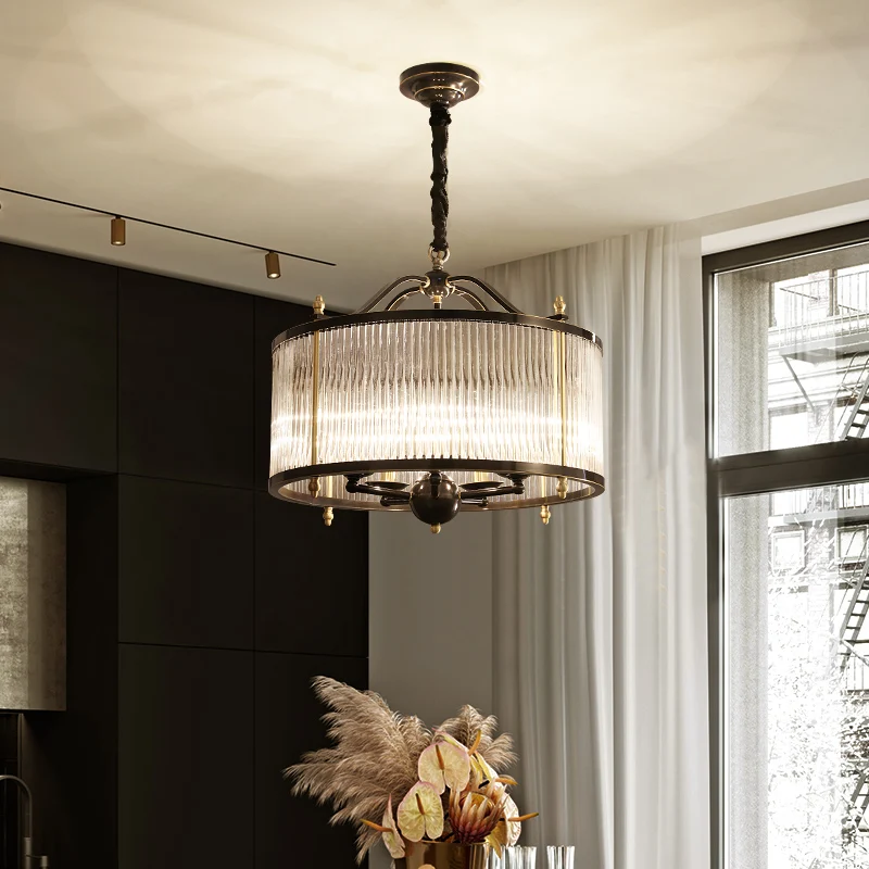 Современная черная люстра светильник хрустальные потолочные люстры