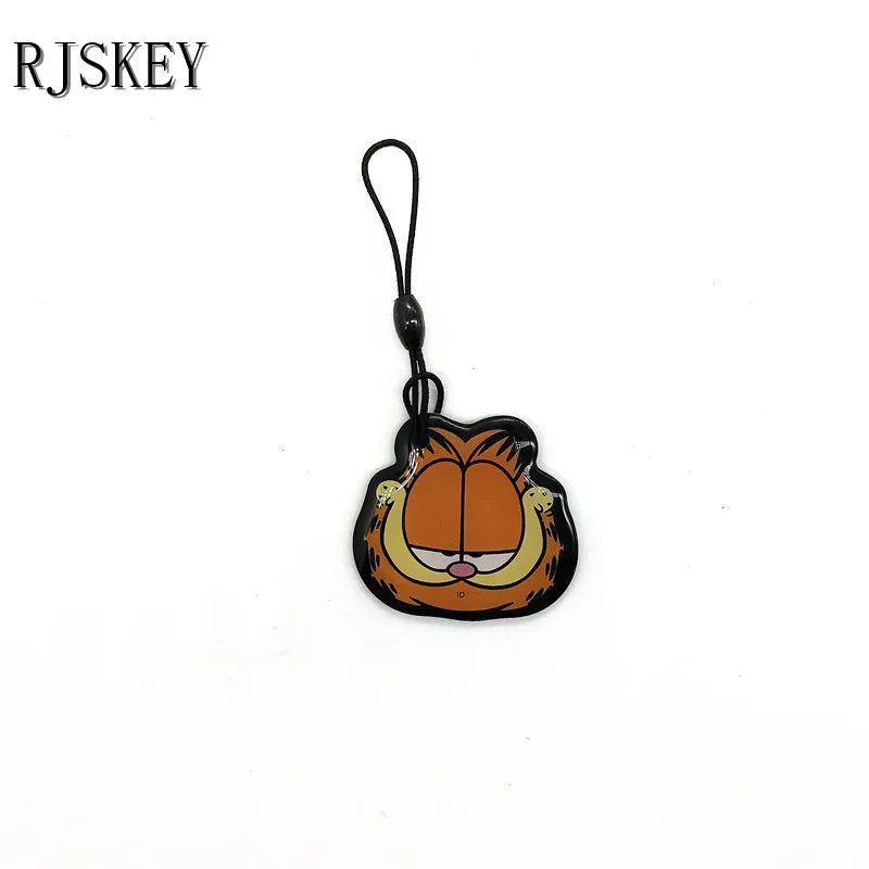 1 шт. 125 кГц em4305 Токен метка перезапись запись брелок Брелок Rfid карта брелок контроль доступа с мультипликационным рисунком водонепроницаемый
