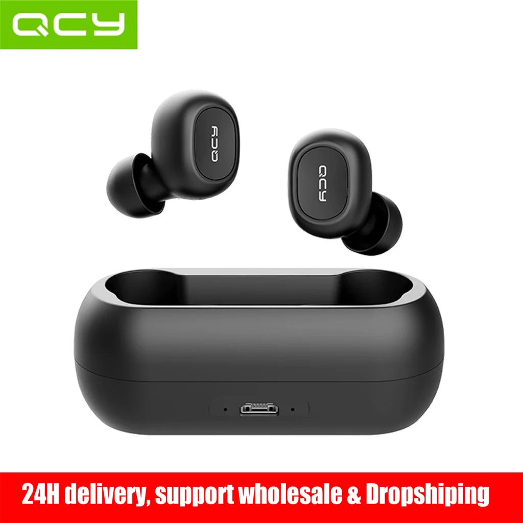 

Qcy-t1c Tws-Bluetooth-гарнитура Mini 3d Stereo, быстрое сопряжение, беспроводная гарнитура