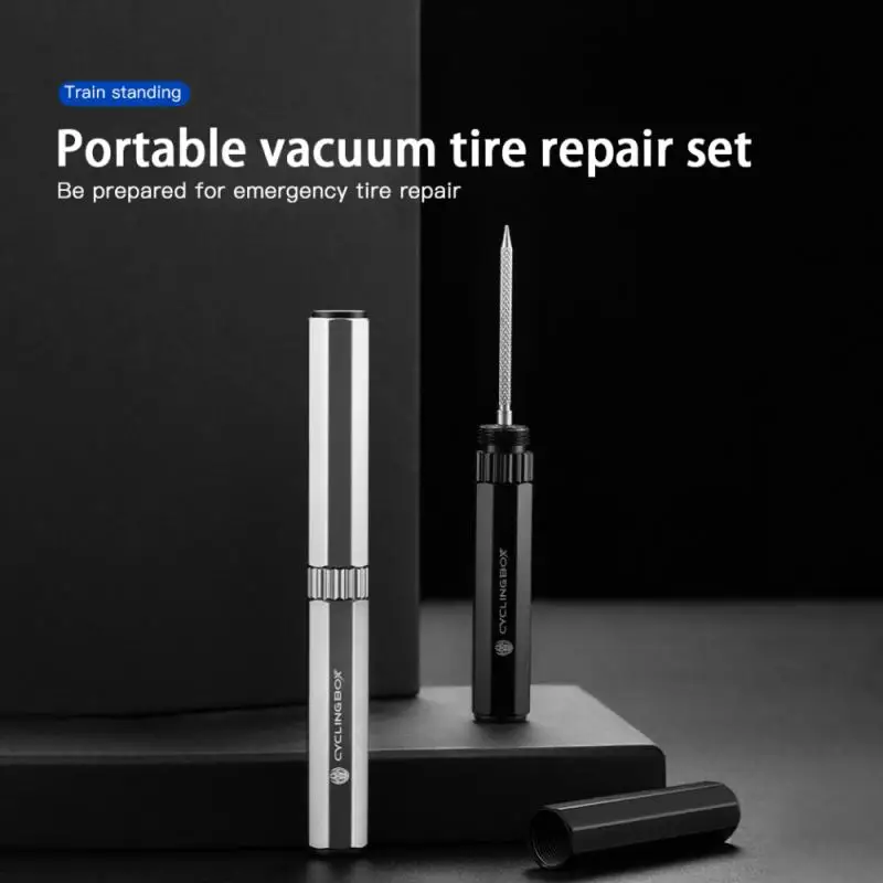 

Bicycle Maintenance Tools Portable Vacuum Tire Repair Kit Emergency Tire Repair Adhesive Tape Maintenance Tire Rubbing Rod