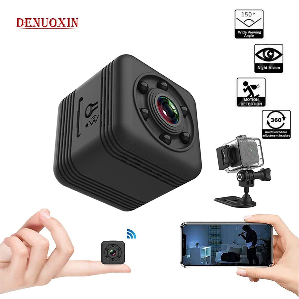 

SQ29 HD WIFI Mini Secret Camera Night Vision Waterproof Shell Home Security Micro Camcorder Motion Detection Small Video Voice R