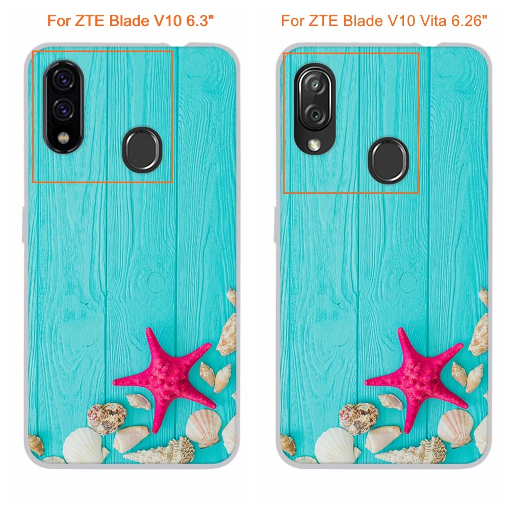 Для ZTE Blade V10 чехол силиконовый мягкий ТПУ прозрачный для Vita V10Vita чехлы телефонов |