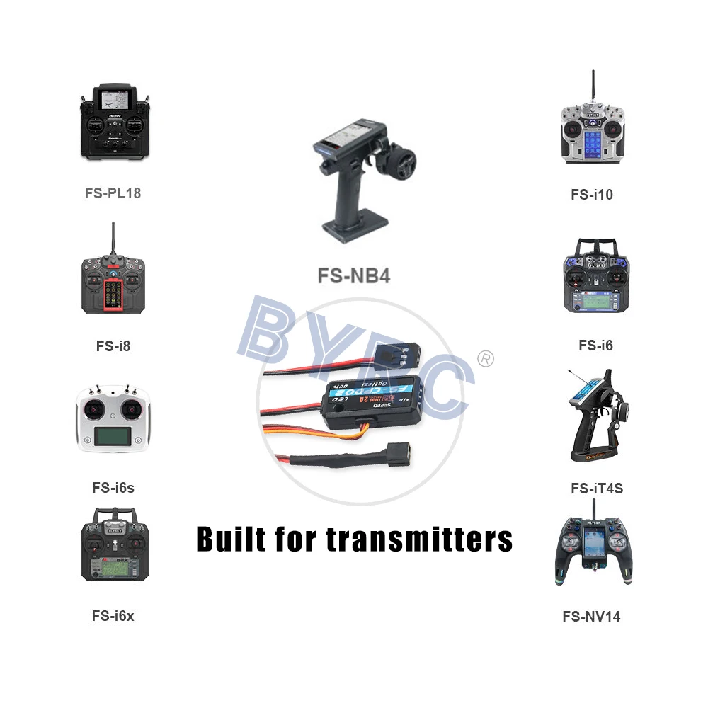 FlySky FS-CPD02 датчик скорости светильник световой телеметрический модуль данных