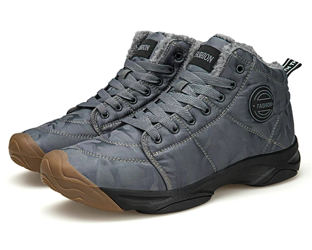 Мужские и женские кроссовки для бега зимние теплые водонепроницаемые до