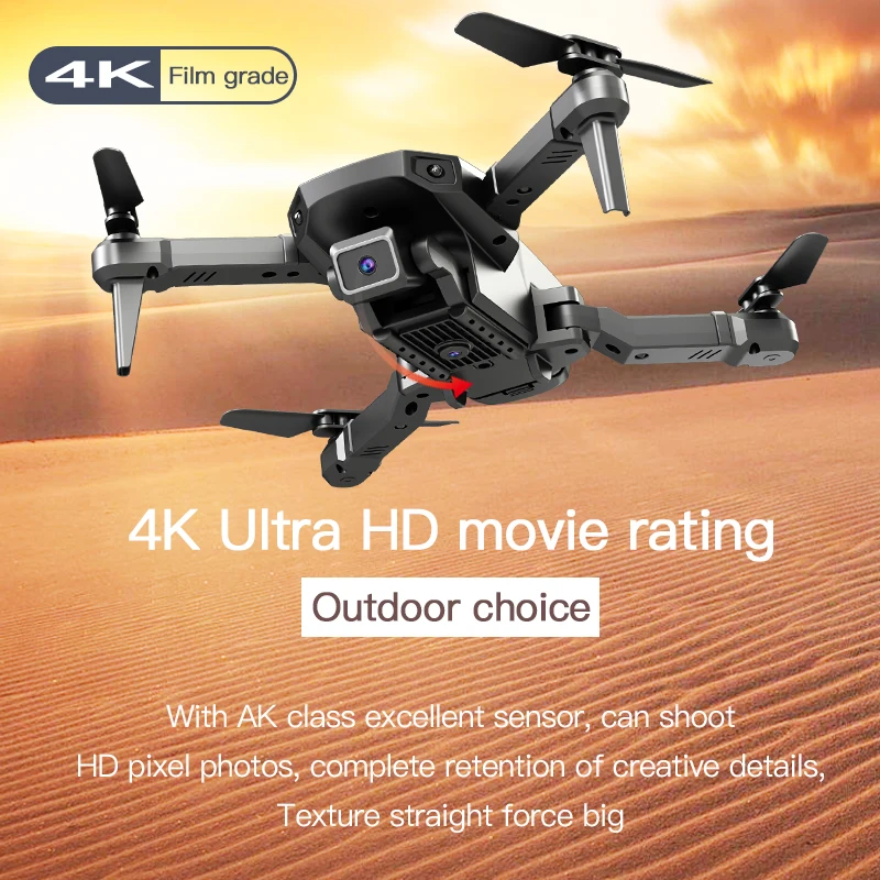 h3 мини дрон с 4k камера складног