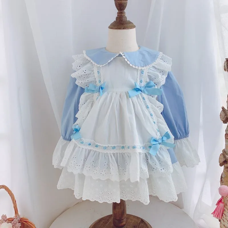 Детская эксклюзивная одежда для маленьких девочек испанские платья детские
