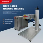 Волоконный лазерный гравер 20 Вт 30 Вт 50 Вт Raycus Jpt, машина для резки золота, серебра, ювелирных изделий, металлических карт из нержавеющей стали