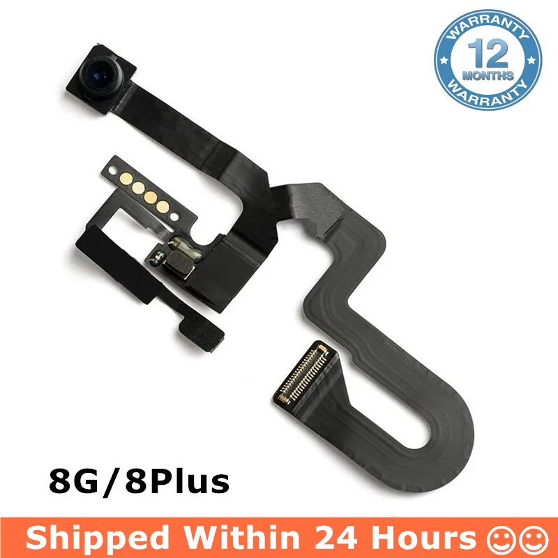 

YWEWBJH Front Camera Flex Cable for iPhone 8G 8Plus 5.5inch Facing Small Cam Light Promixity Sensor Replacement Parts